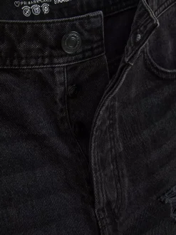 Spodenki jeansowe z przetarciami