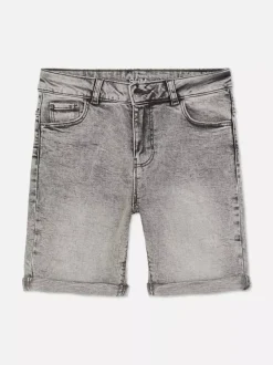 Spodenki jeansowe z wąskimi nogawkami