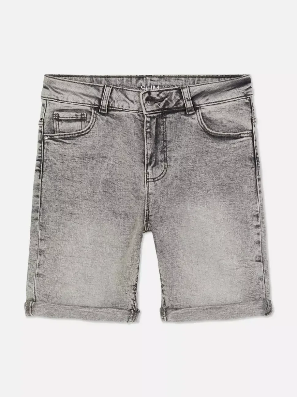 Spodenki jeansowe z wąskimi nogawkami