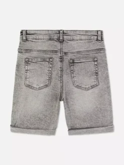 Spodenki jeansowe z wąskimi nogawkami