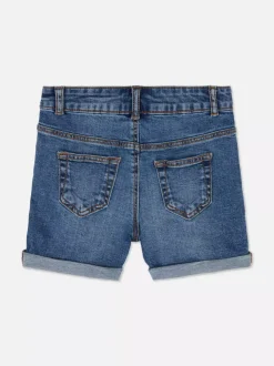 Spodenki jeansowe z wąskimi nogawkami