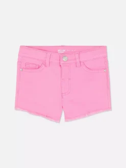 Spodenki jeansowe ze średnim stanem