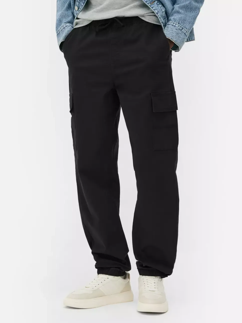 Spodnie bojówki z mankietami