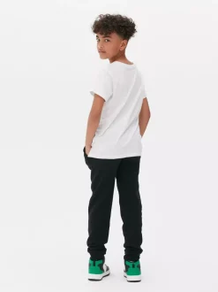 Spodnie dresowe z gumką i ściąganym sznurkiem