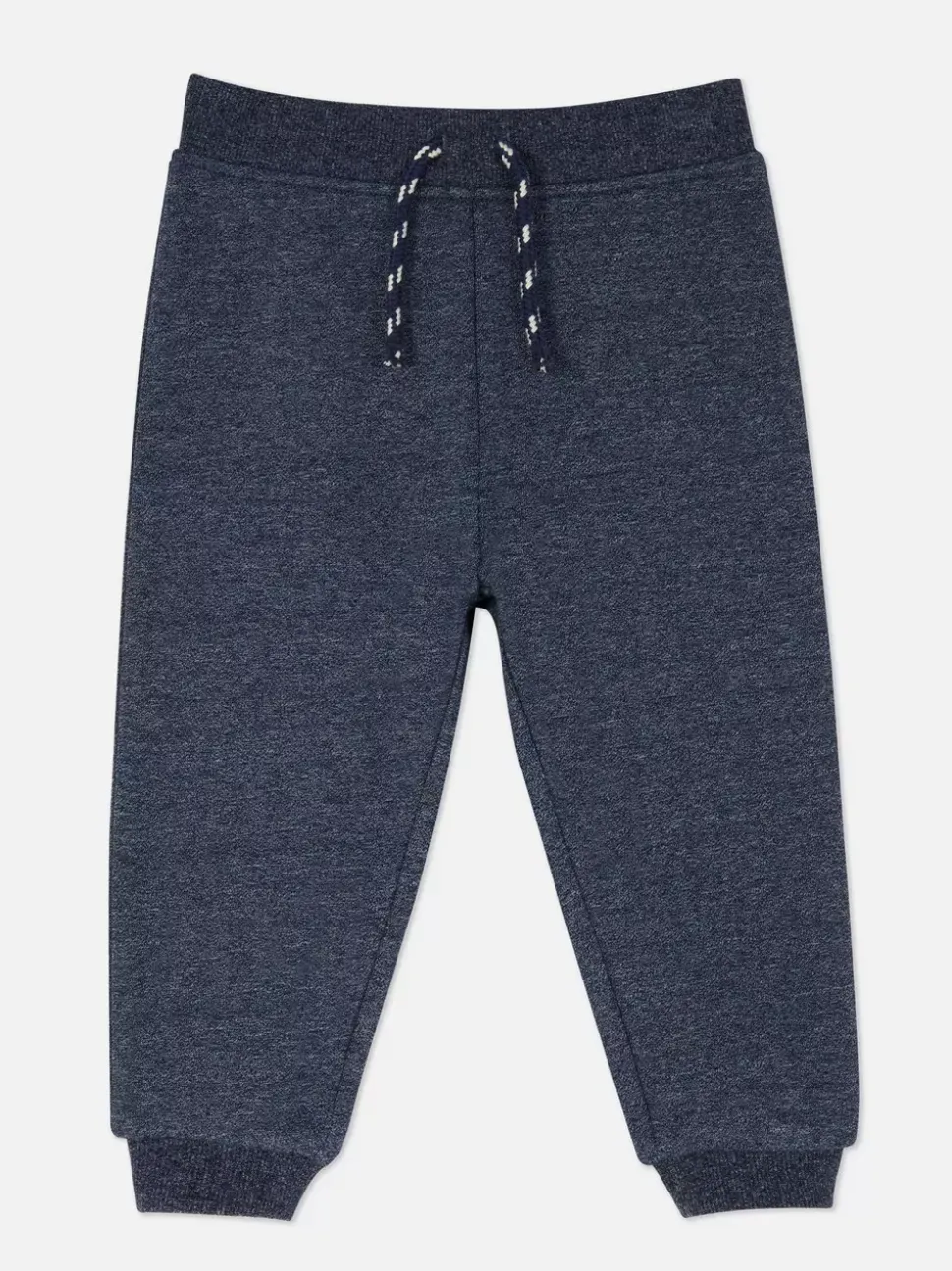 Spodnie dresowe z nadrukiem i ściąganym sznurkiem