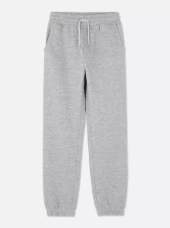 Spodnie dresowe ze sznurkiem w pasie i ściąganymi nogawkami
