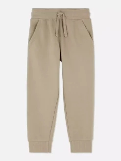 Spodnie dresowe ze sznurkiem i ściąganymi nogawkami