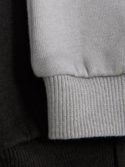 Spodnie dresowe ze sznurkiem i ściągaczami, 2 pary