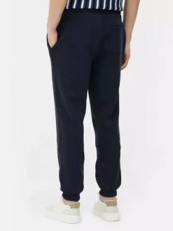 Spodnie dresowe ze sznurkiem i ściąganymi nogawkami