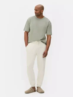 Spodnie dresowe ze sznurkiem i ściąganymi nogawkami