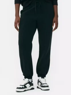 Spodnie dresowe ze sznurkiem i ściąganymi nogawkami