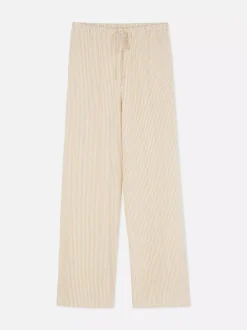 Spodnie od piżamy z szeroką nogawką