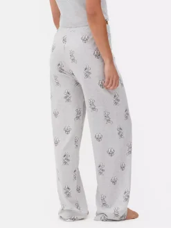 Spodnie od piżamy z szeroką nogawką, motyw Disneya