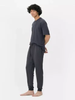 Spodnie od piżamy ze sznurkiem ściągającym