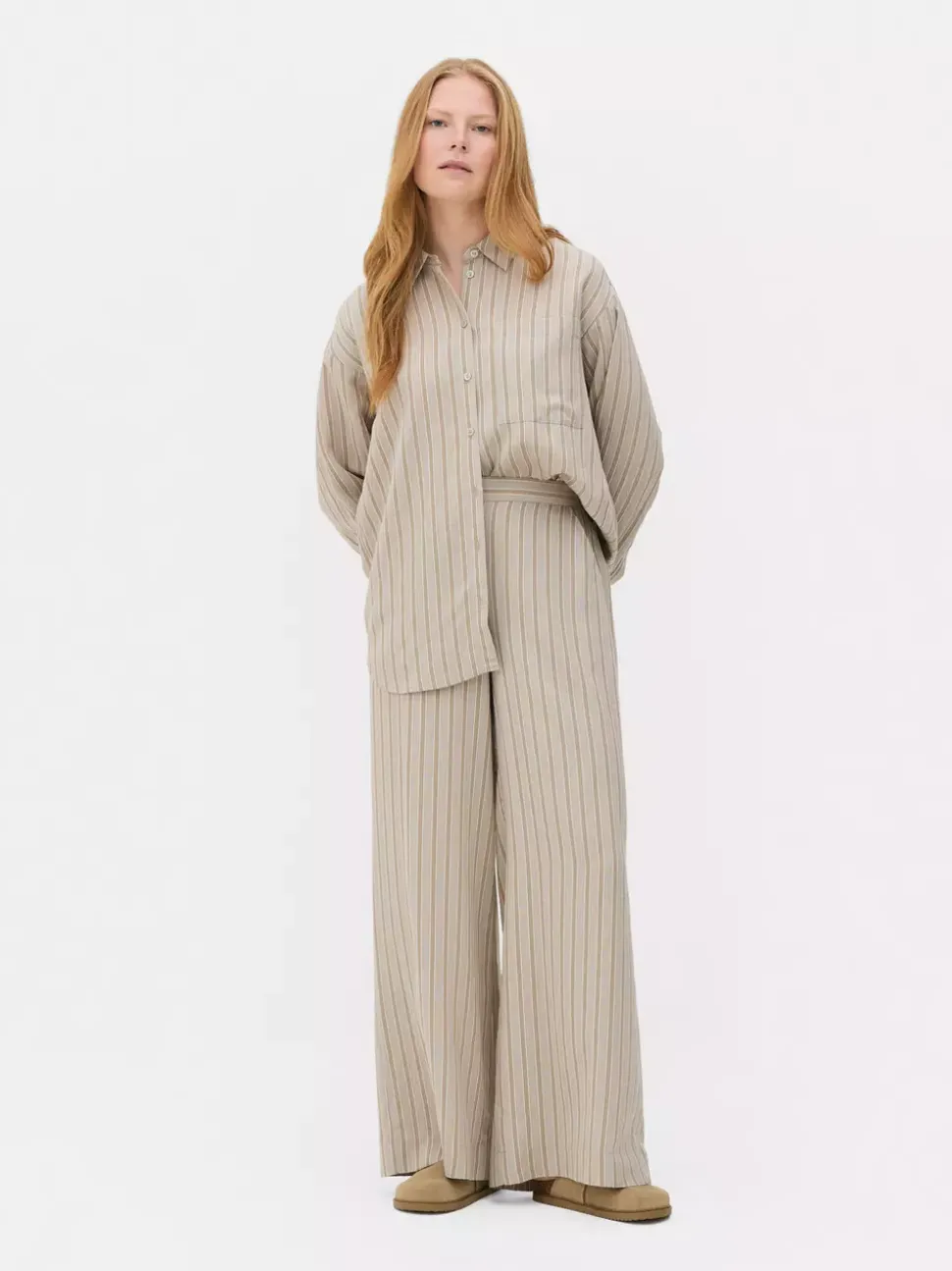 Spodnie w paski The Edit, część zestawu