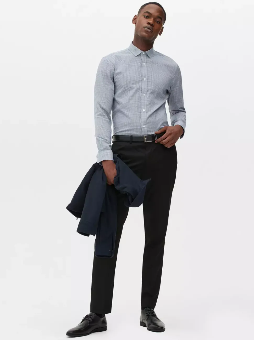 Spodnie wizytowe z diagonalu