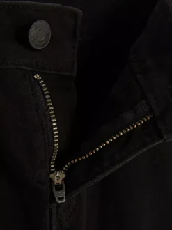 Spodnie z diagonalu z prostą nogawką