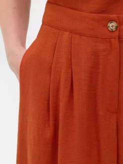 Spodnie z szeroką nogawką The Edit