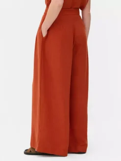 Spodnie z szeroką nogawką The Edit