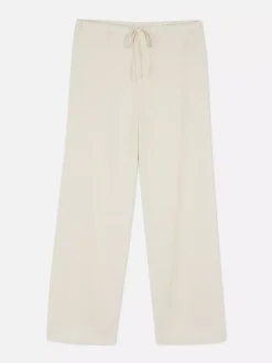 Spodnie z wiązaniem w talii