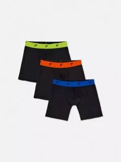 Sportowe bokserki w różne wzory, 3 pary