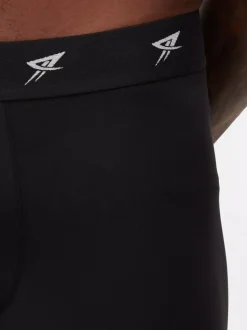 Sportowe legginsy z logo w pasie