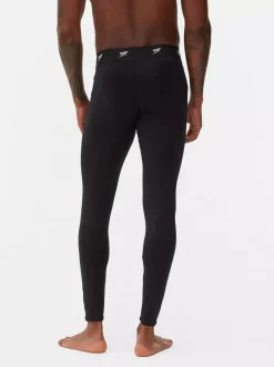 Sportowe legginsy z logo w pasie