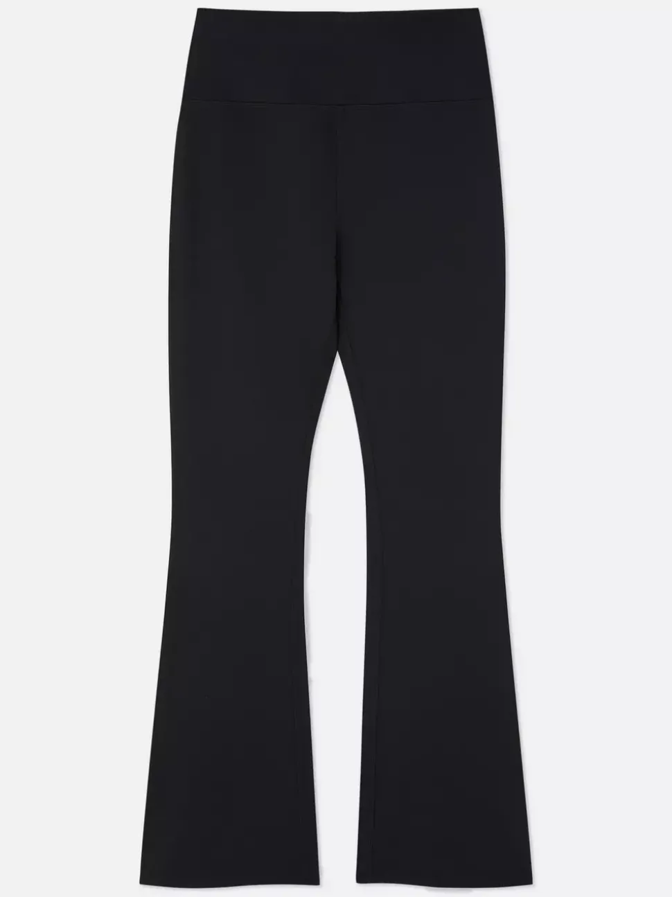 Sportowe legginsy z rozkloszowanymi nogawkami