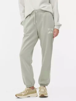 Sportowe spodnie dresowe ściągane sznurkiem