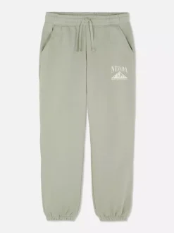 Sportowe spodnie dresowe ściągane sznurkiem