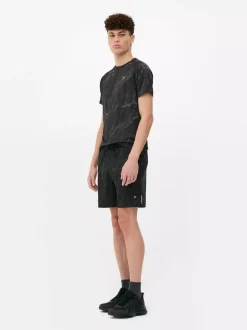 Sportowe szorty do biegania z efektem ombré