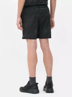 Sportowe szorty do biegania z efektem ombré