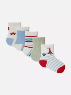 Stopki z motywem auta, 5 par