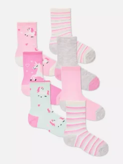 Stopki z motywem jednorożca, 7 par