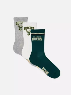 Stopki z motywem Milwaukee Bucks, 3 pary