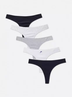 Stringi z dużą zawartością bawełny, 5 par