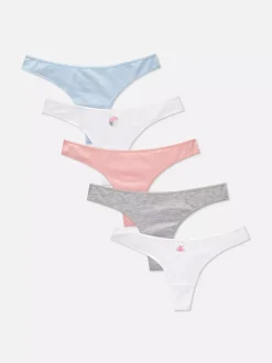 Stringi z dużą zawartością bawełny, 5 par