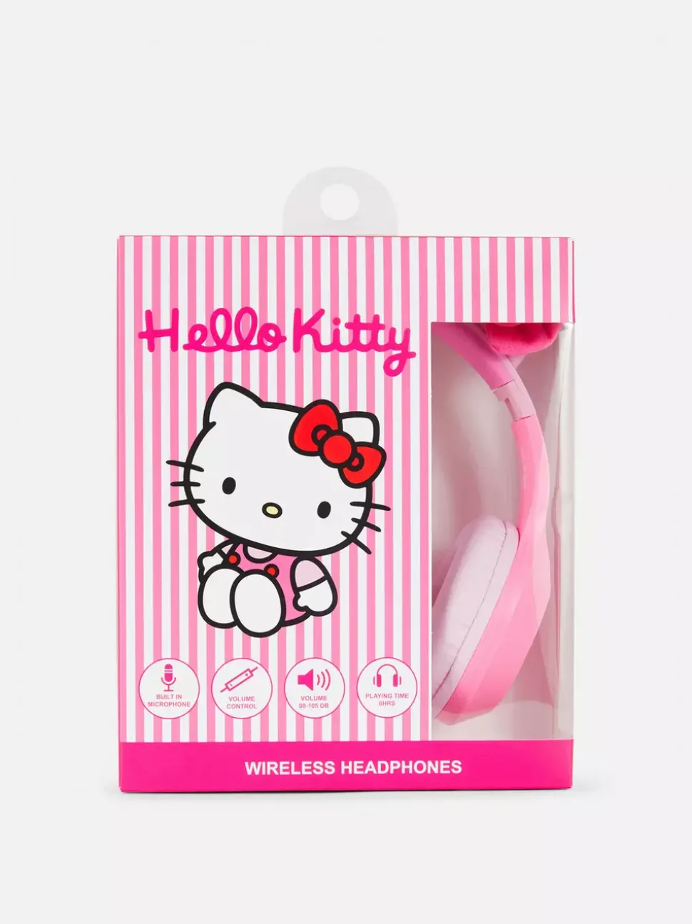 Słuchawki z uszami i kokardą Hello Kitty