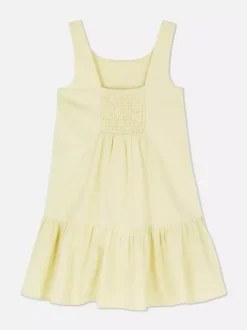 Sukienka bez rękawów z niskim stanem