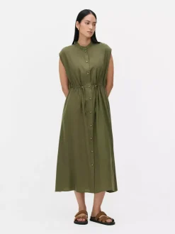 Sukienka bez rękawów ze sznurkiem w talii The Edit