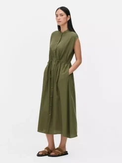 Sukienka bez rękawów ze sznurkiem w talii The Edit