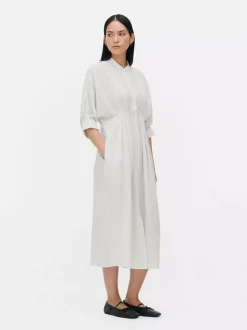 Sukienka koszulowa midi The Edit