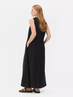 Sukienka midi bez rękawów The Edit