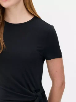 Sukienka midi z węzłem