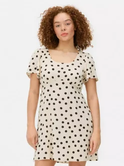 Sukienka mini z nadrukiem