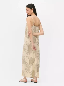 Sukienka na ramiączkach maxi Paula Echevarría