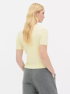 Sweter z krótkim rękawem