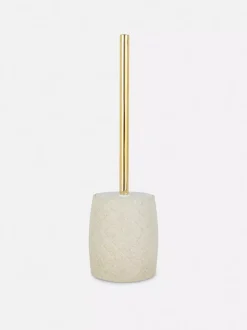 Szczotka toaletowa ze wzorem w jodełkę