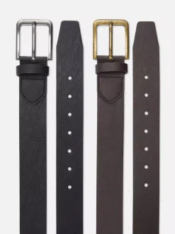 Szerokie paski ze sztucznej skóry, 2 szt.