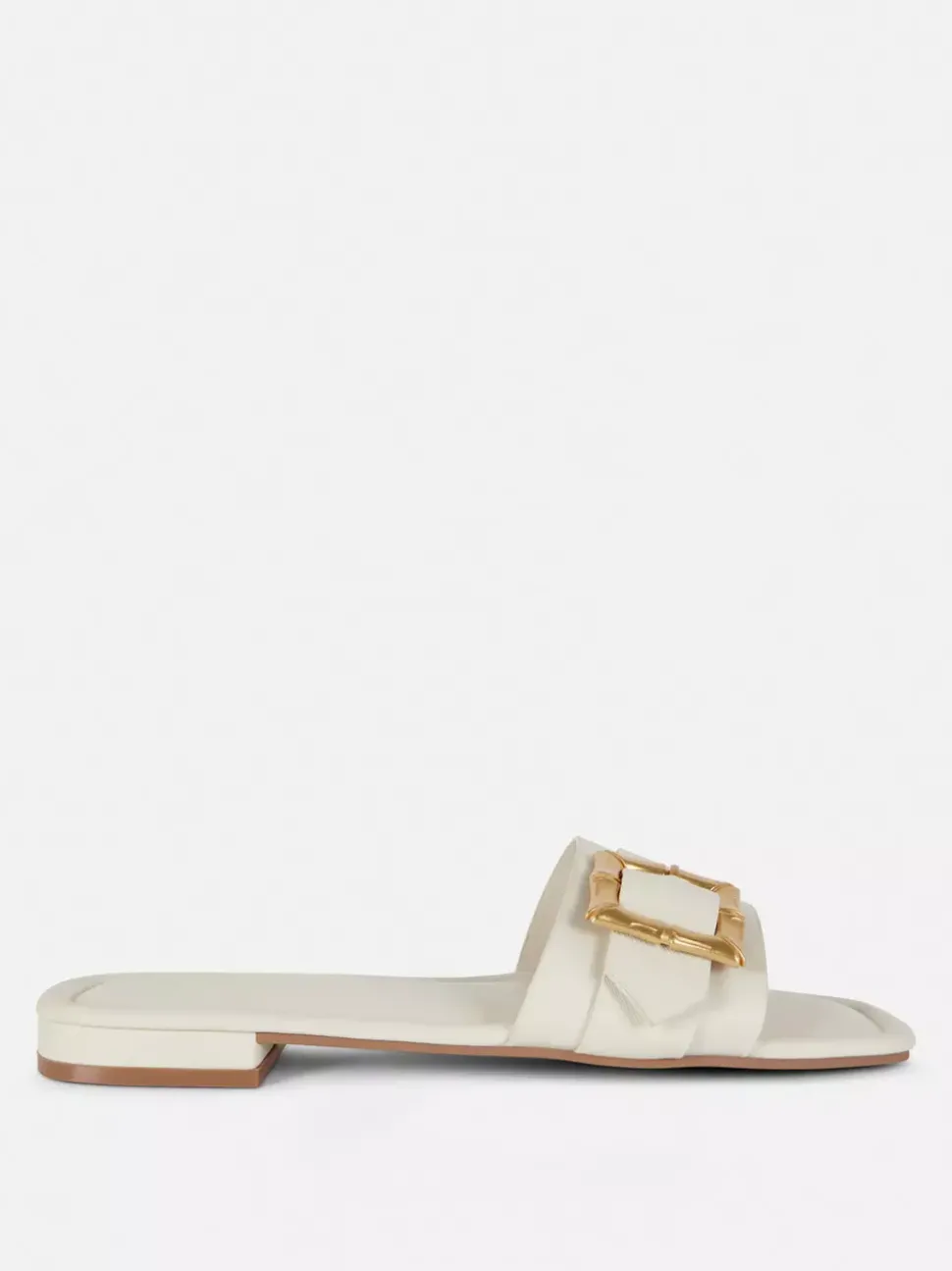 Szerokie sandały z klamrą bez pięty Paula Echevarría